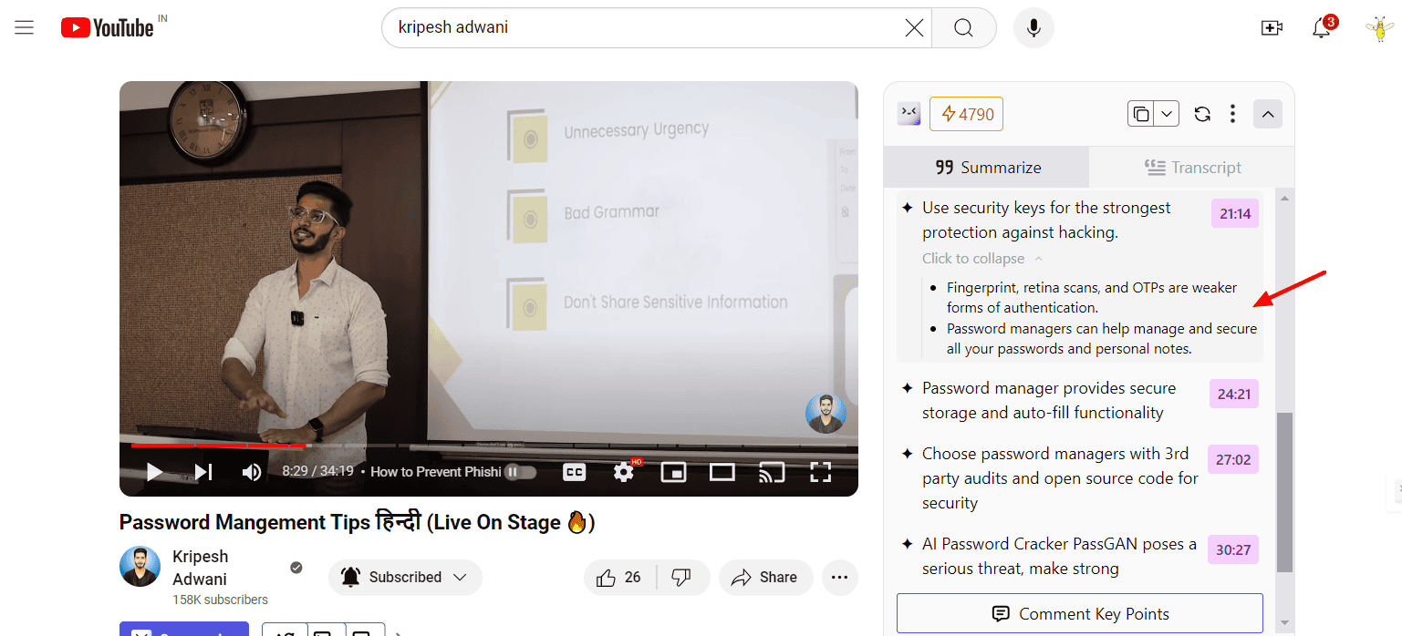 Merlin-AI-for-youtube-summaries
